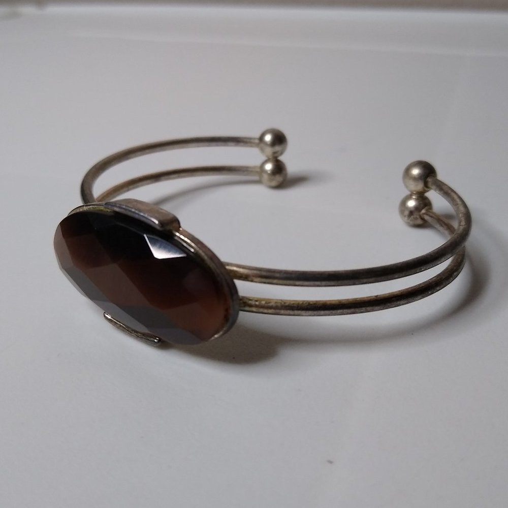 Vintage Metal Open Bangle